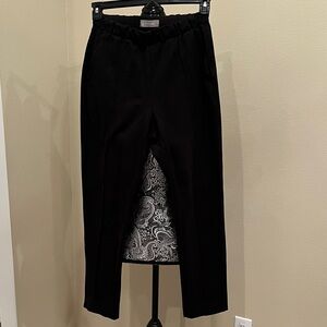 Everlane Black Women's Pants Drawstring Waist Heavy Knit Size Medium